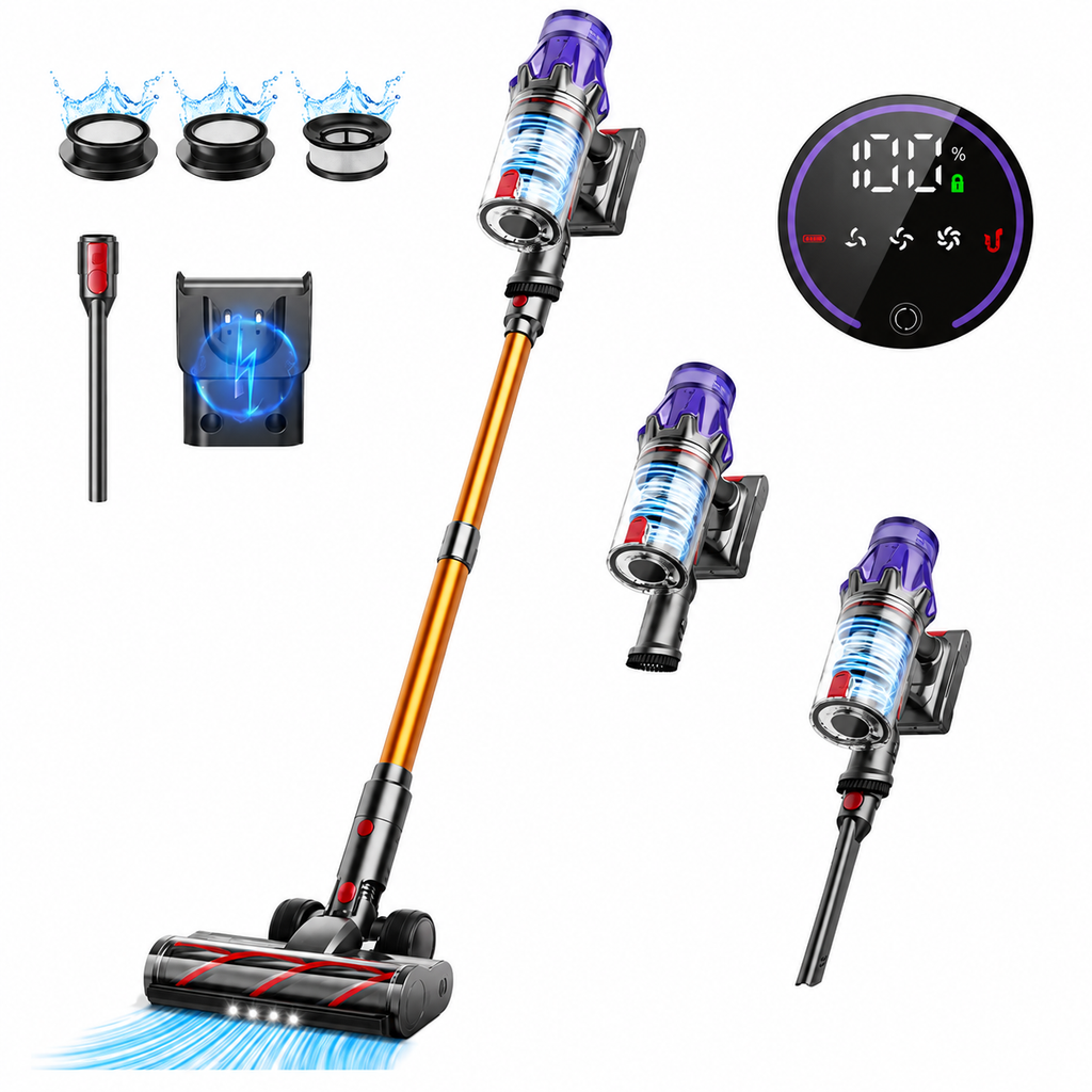 Soluvyn Aero V7 — Aspirateur Sans Fil Intelligent
