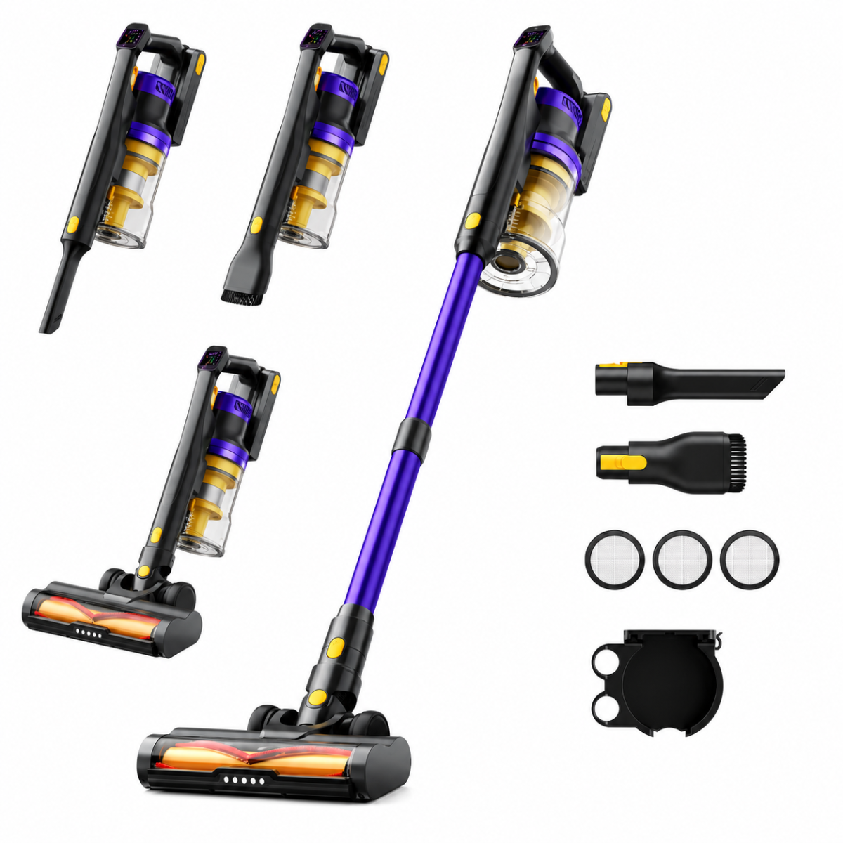 Soluvyn Vortex — Aspirateur Sans Fil Haute Performance