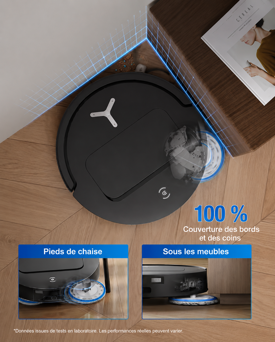 Soluvyn Zenith — Robot Aspirateur Ultra Intelligent